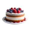 Double layer fruit cake
