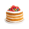 Four-layer fruit cake