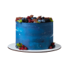 Galaxy shaped cake